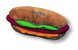 Soft Bites Sausage Dog Toy