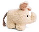 Fleecy Elephant With Squeaker