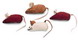 Faux Suede Mice