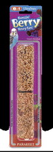 8 In 1 Ecotrition Mixed Berry Honey Bars For Parakeets (4.75 Oz.)
