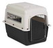 Home And Travel Premium Kennel (32"l X 22.5"w X 24.5"h; Off-white; Black; Plastic)